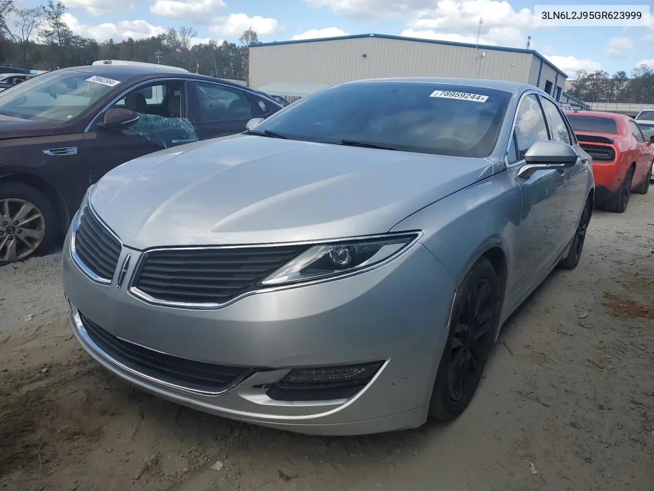 2016 Lincoln Mkz VIN: 3LN6L2J95GR623999 Lot: 78959244