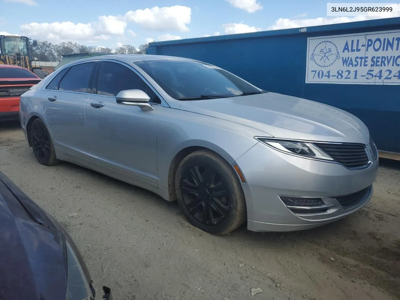 2016 Lincoln Mkz VIN: 3LN6L2J95GR623999 Lot: 78959244