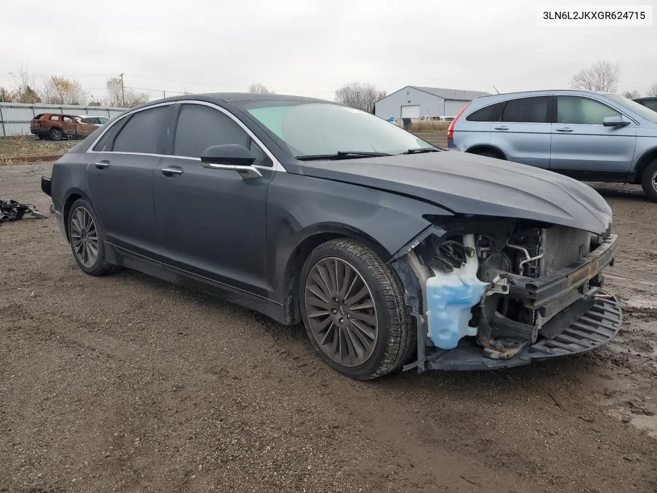 2016 Lincoln Mkz VIN: 3LN6L2JKXGR624715 Lot: 81133414