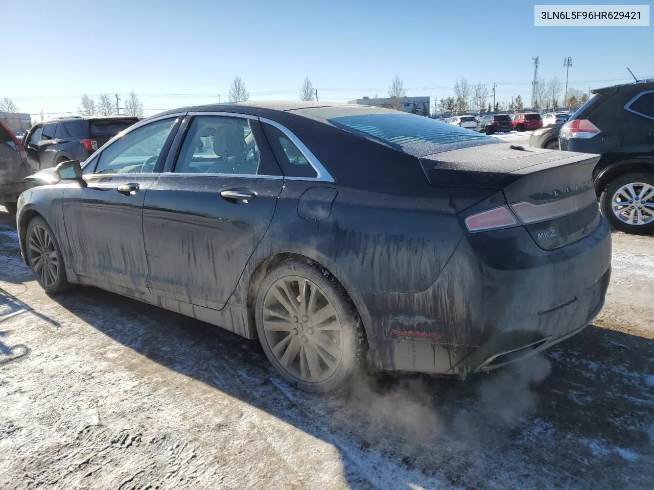 2017 Lincoln Mkz Reserve VIN: 3LN6L5F96HR629421 Lot: 43016134