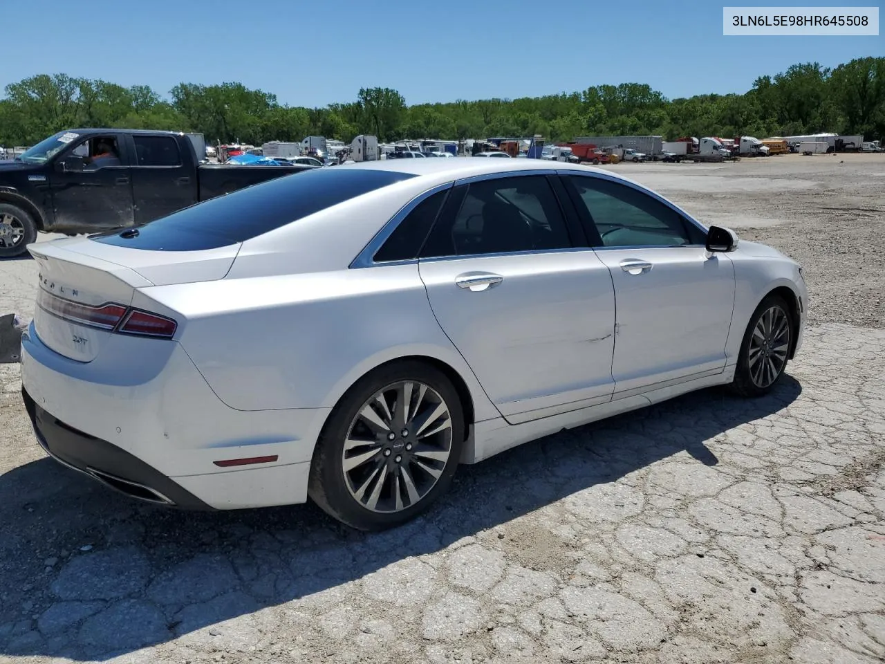 2017 Lincoln Mkz Reserve VIN: 3LN6L5E98HR645508 Lot: 52777144