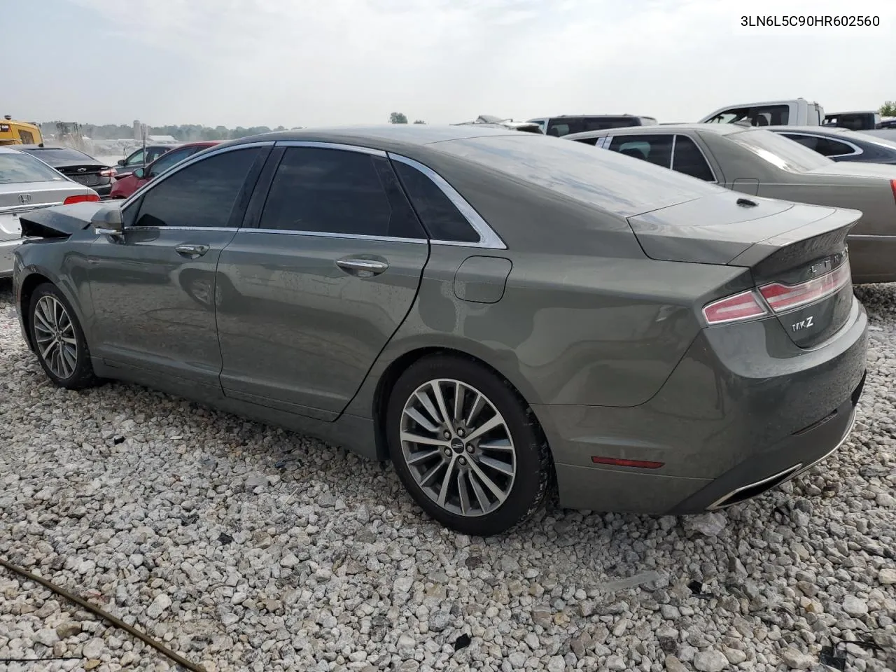 2017 Lincoln Mkz Select VIN: 3LN6L5C90HR602560 Lot: 59228004