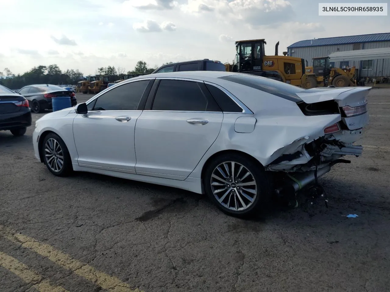 2017 Lincoln Mkz Select VIN: 3LN6L5C90HR658935 Lot: 59889654