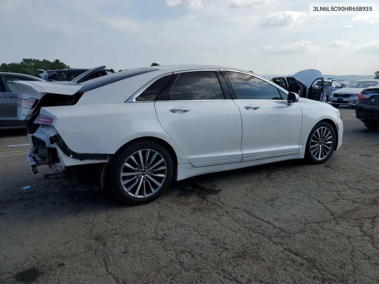 2017 Lincoln Mkz Select VIN: 3LN6L5C90HR658935 Lot: 59889654