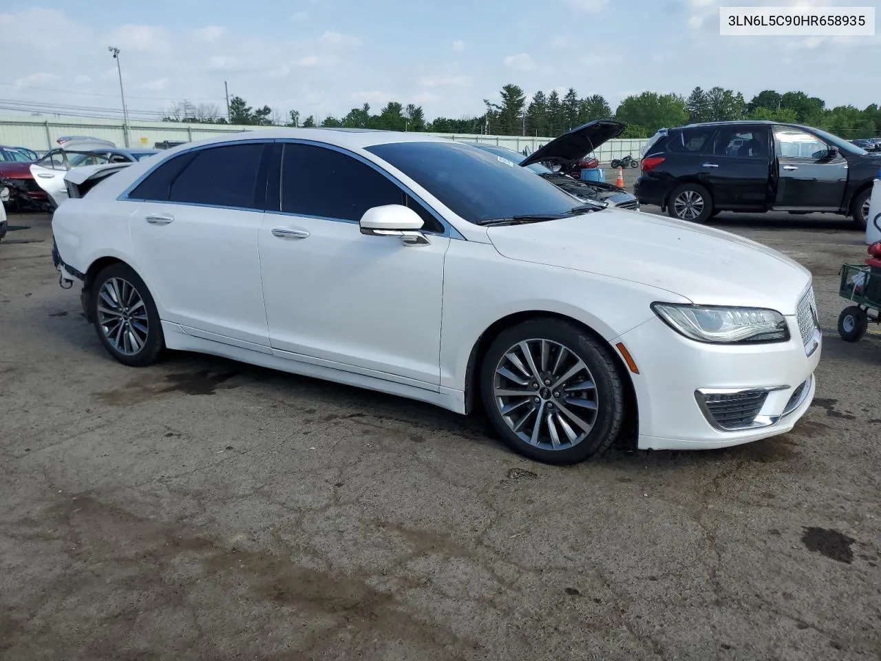 2017 Lincoln Mkz Select VIN: 3LN6L5C90HR658935 Lot: 59889654