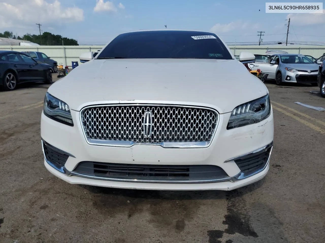 2017 Lincoln Mkz Select VIN: 3LN6L5C90HR658935 Lot: 59889654