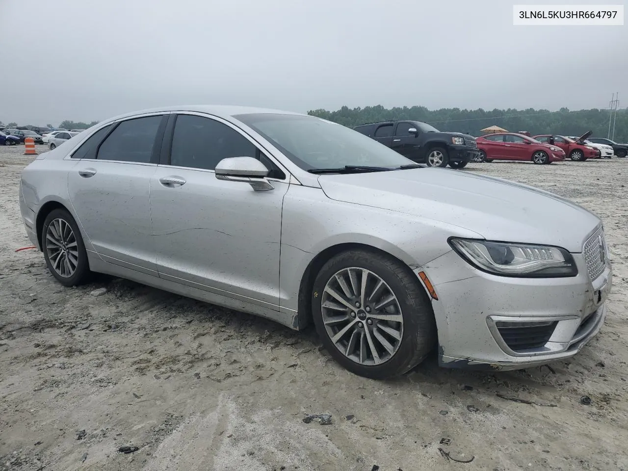 2017 Lincoln Mkz Hybrid Premiere VIN: 3LN6L5KU3HR664797 Lot: 60490154