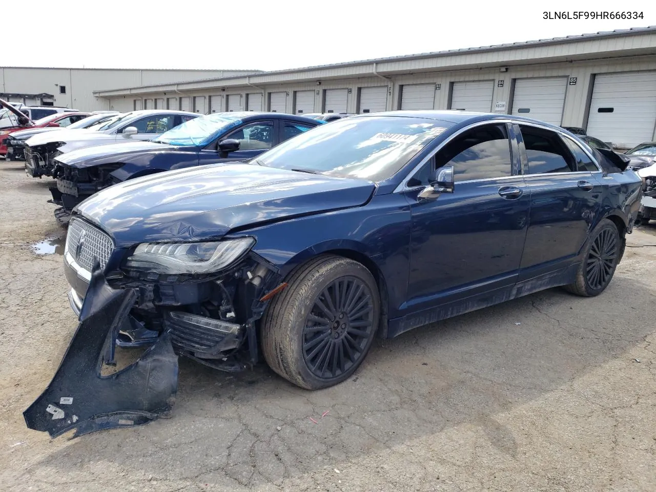 2017 Lincoln Mkz Reserve VIN: 3LN6L5F99HR666334 Lot: 60941174