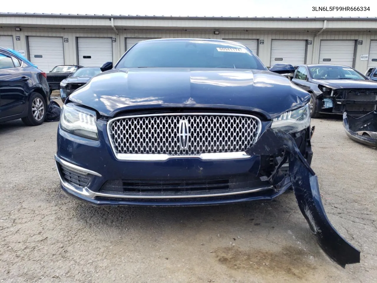 2017 Lincoln Mkz Reserve VIN: 3LN6L5F99HR666334 Lot: 60941174