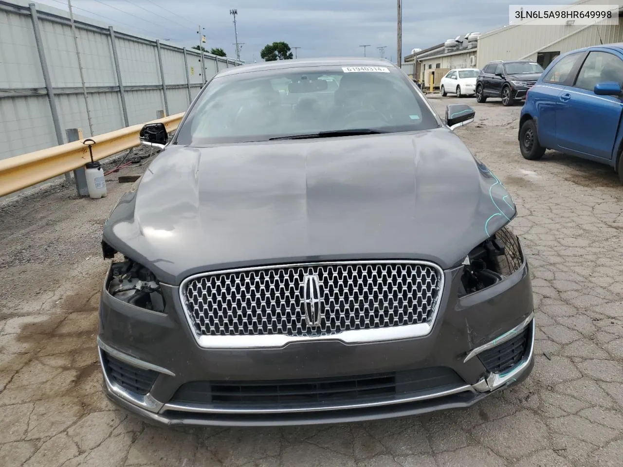 2017 Lincoln Mkz Premiere VIN: 3LN6L5A98HR649998 Lot: 61940314