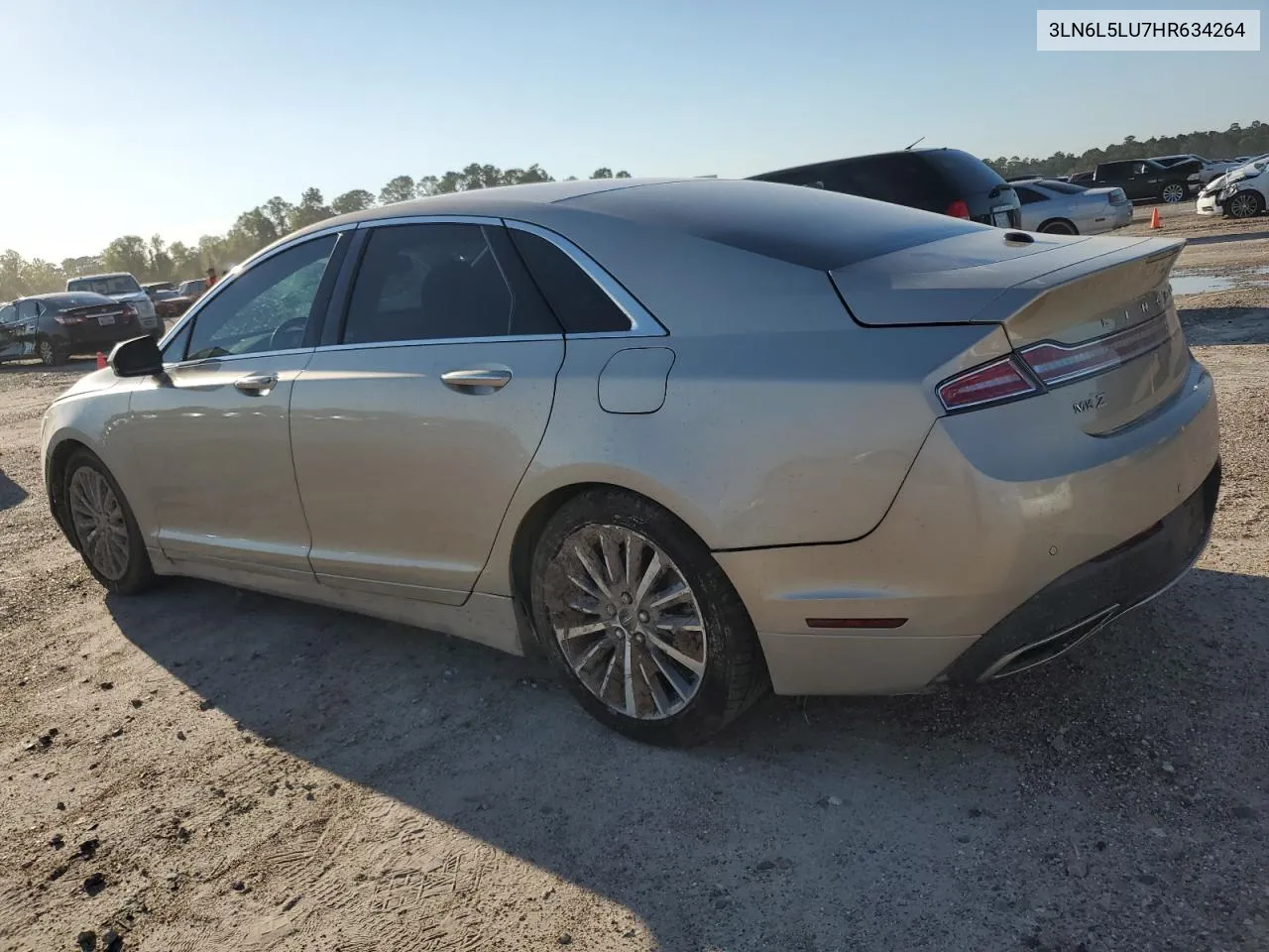 3LN6L5LU7HR634264 2017 Lincoln Mkz Hybrid Select