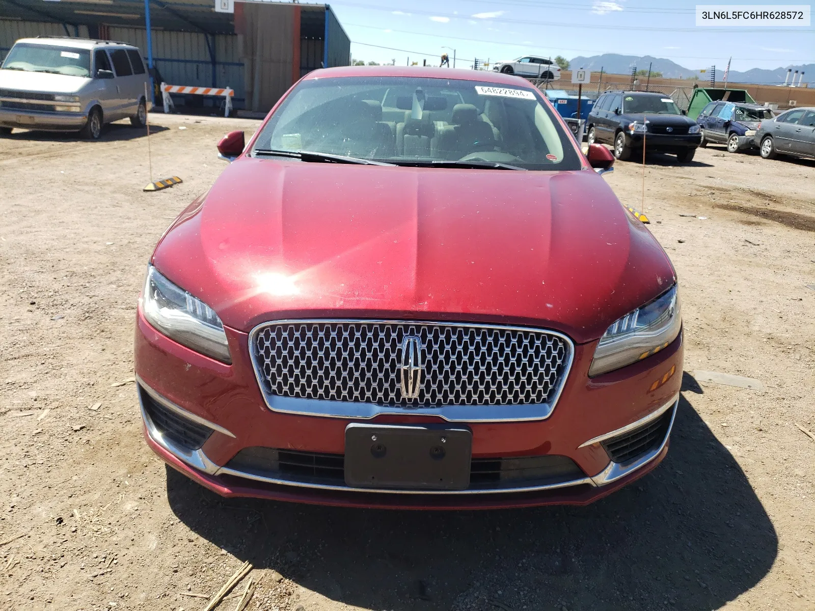 3LN6L5FC6HR628572 2017 Lincoln Mkz Reserve