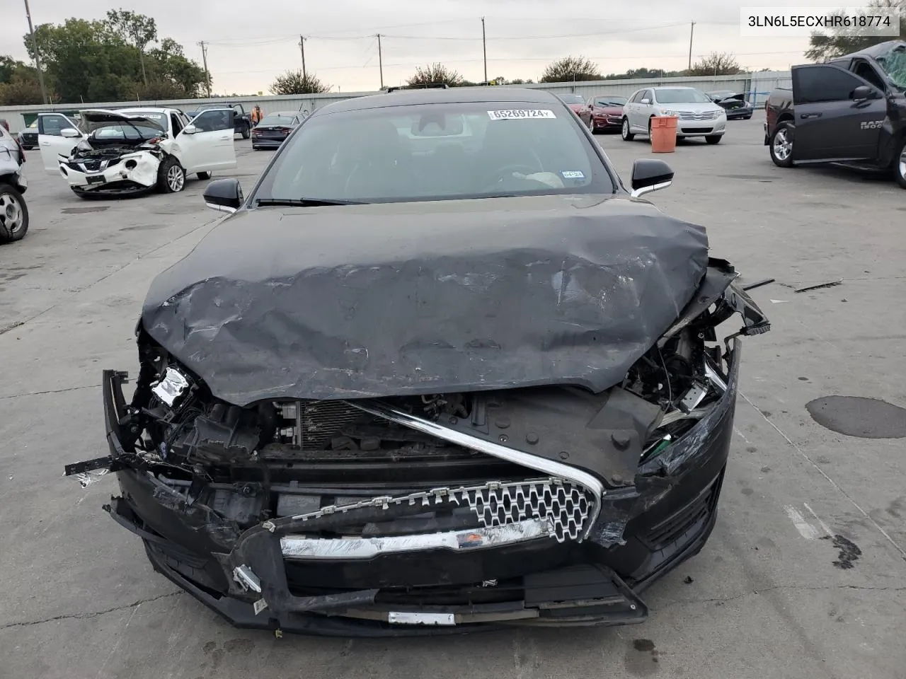 3LN6L5ECXHR618774 2017 Lincoln Mkz Reserve