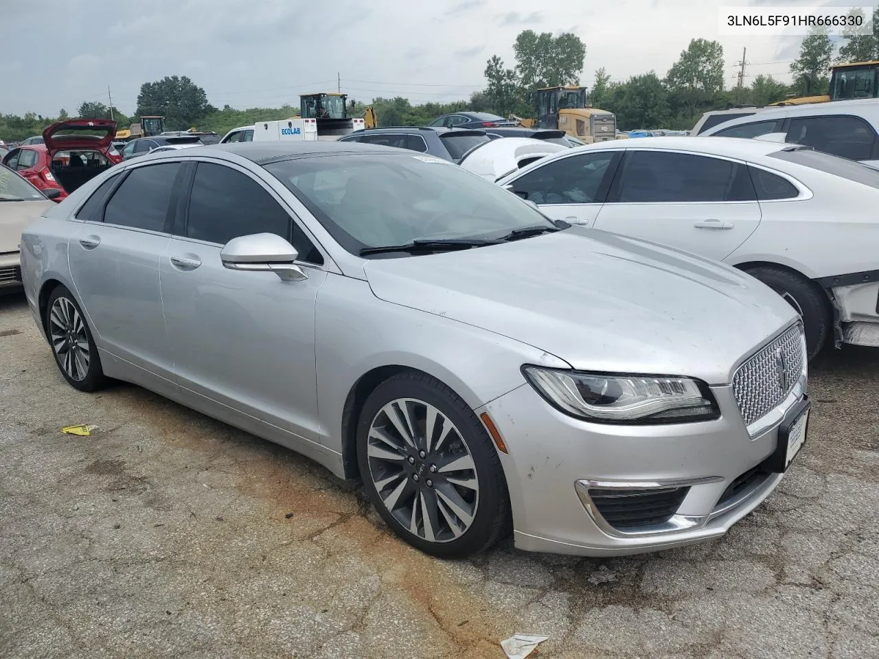 2017 Lincoln Mkz Reserve VIN: 3LN6L5F91HR666330 Lot: 67408334