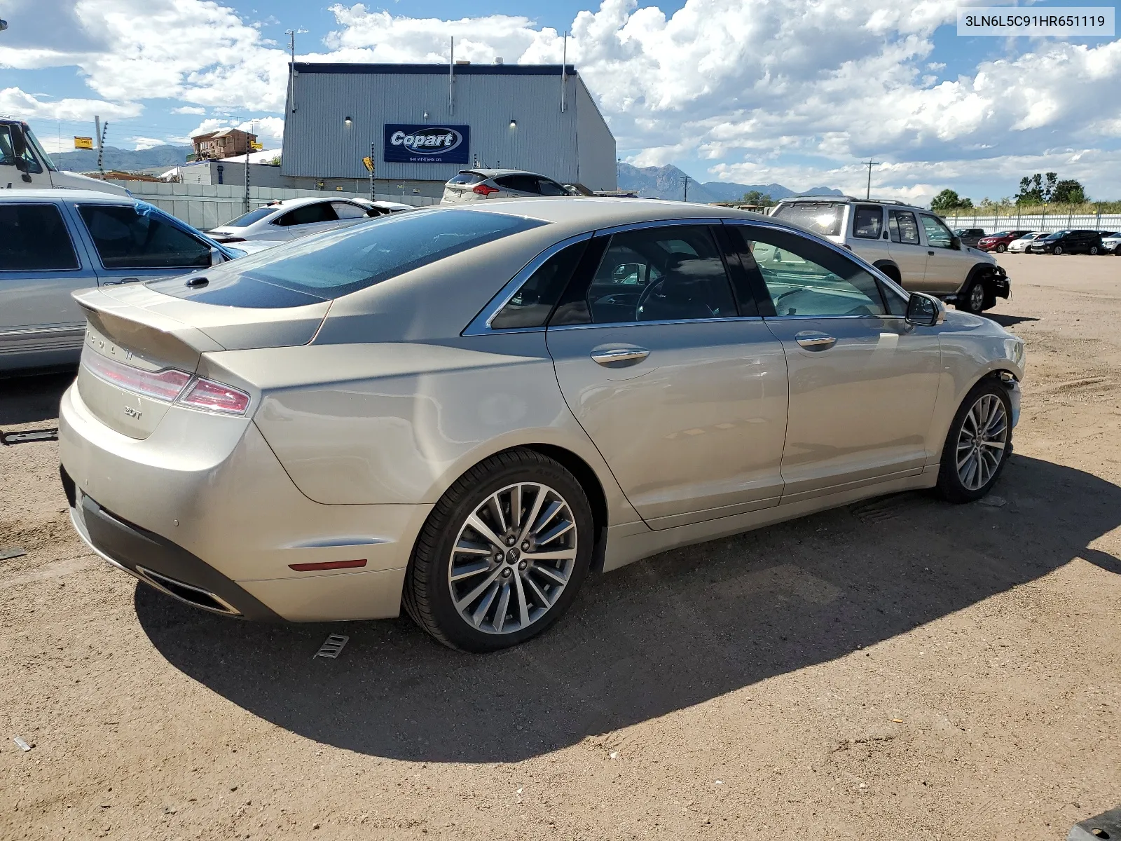 3LN6L5C91HR651119 2017 Lincoln Mkz Select