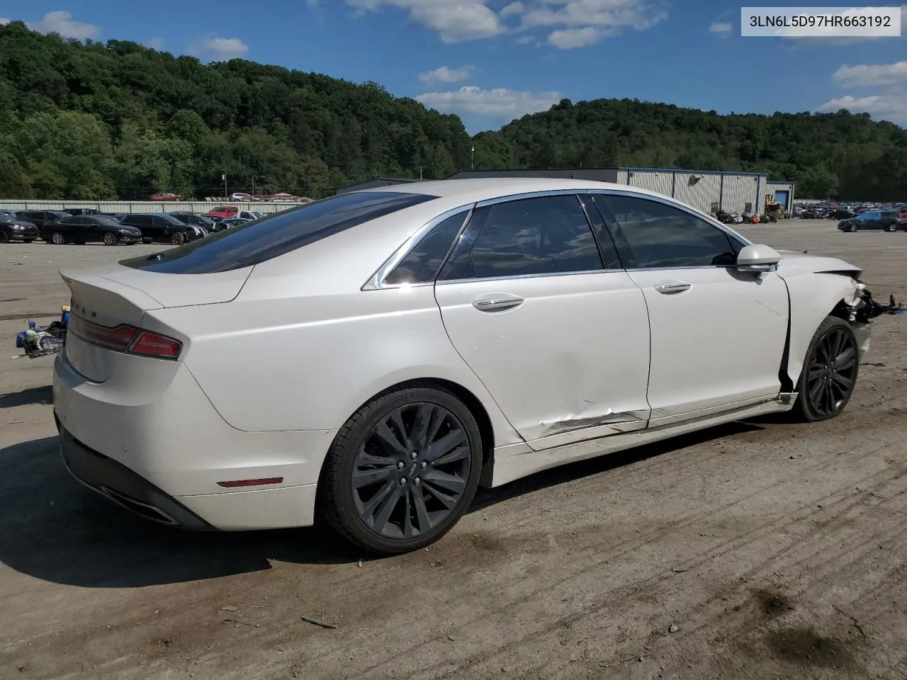 2017 Lincoln Mkz Select VIN: 3LN6L5D97HR663192 Lot: 67651954