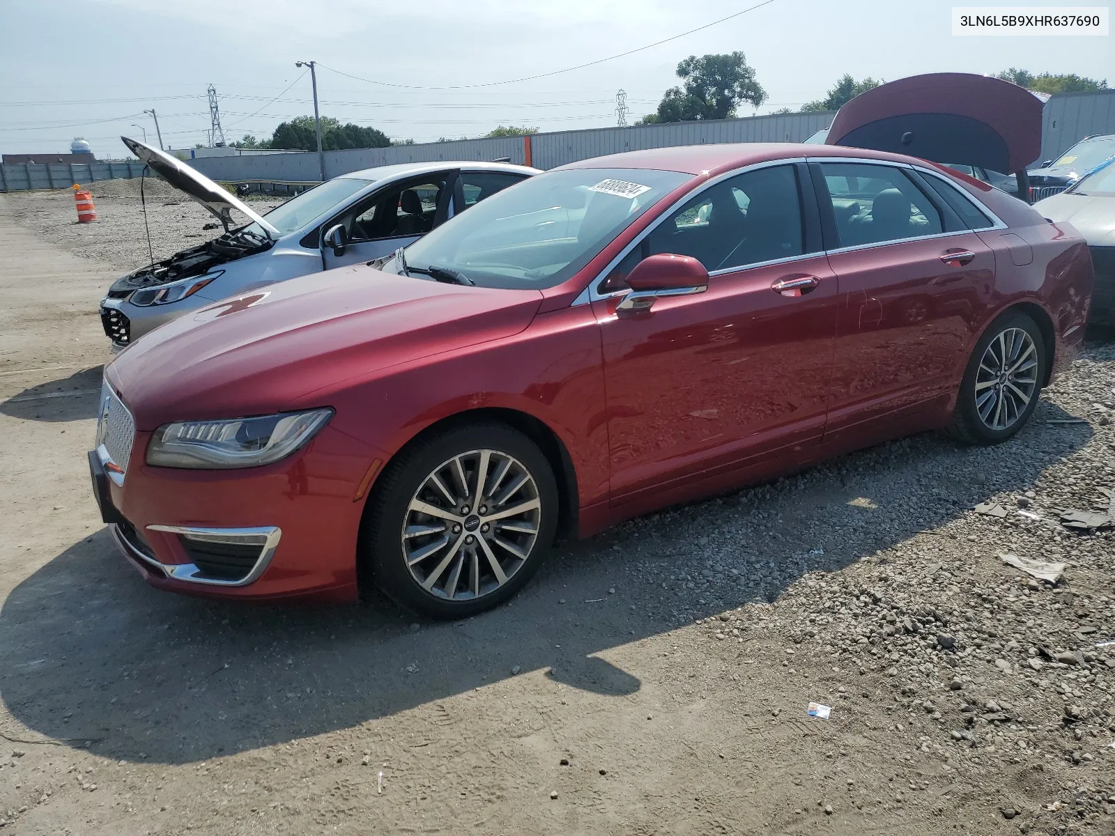 2017 Lincoln Mkz Premiere VIN: 3LN6L5B9XHR637690 Lot: 68889624