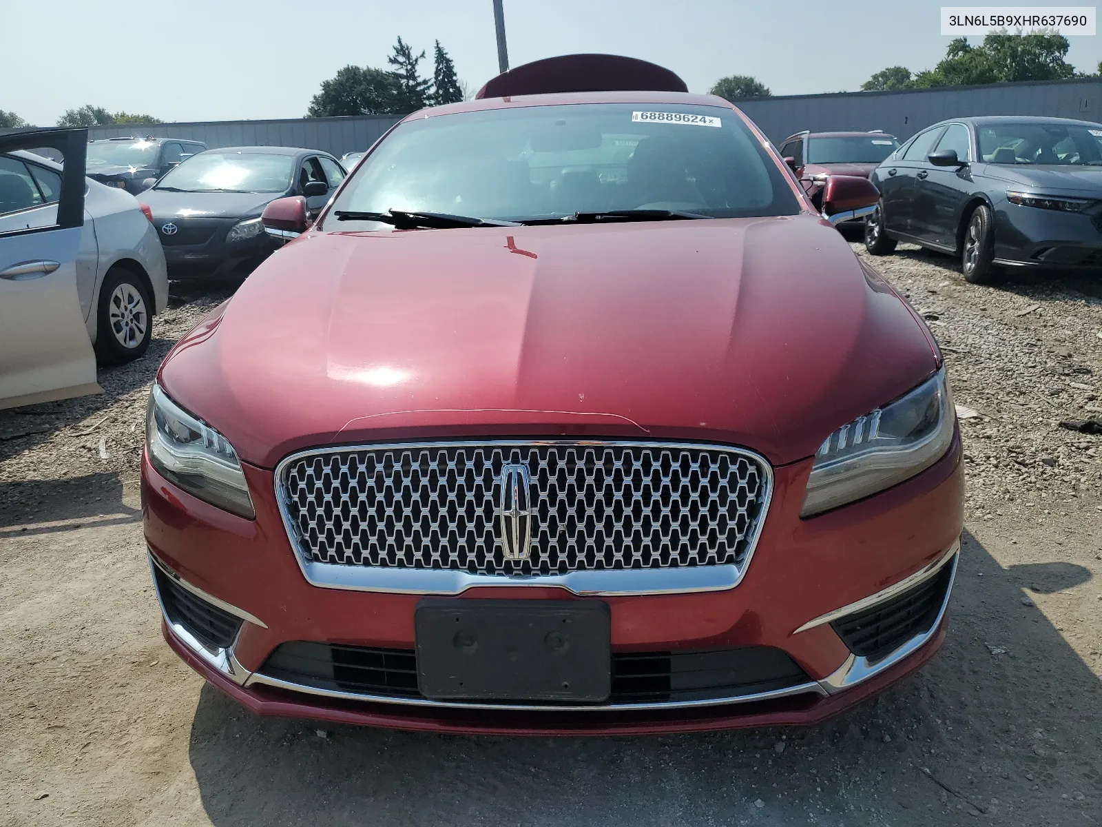 2017 Lincoln Mkz Premiere VIN: 3LN6L5B9XHR637690 Lot: 68889624