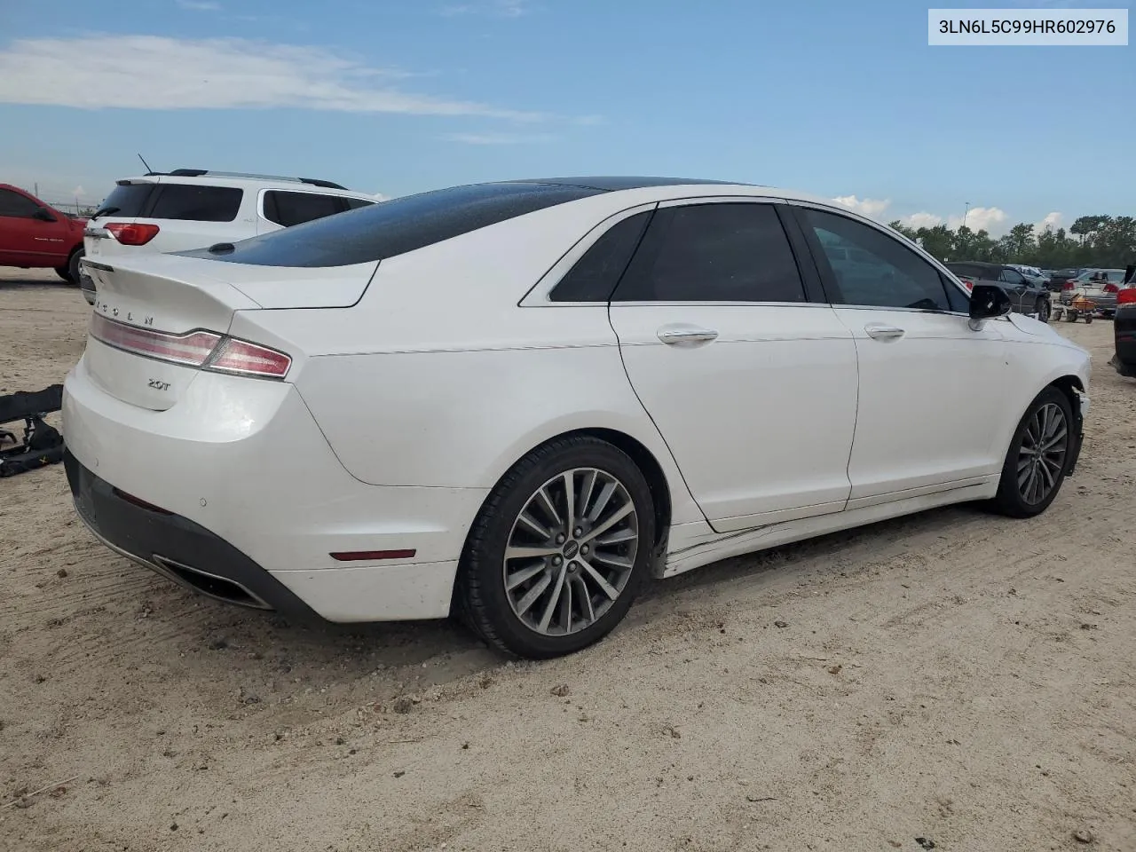 2017 Lincoln Mkz Select VIN: 3LN6L5C99HR602976 Lot: 68911424