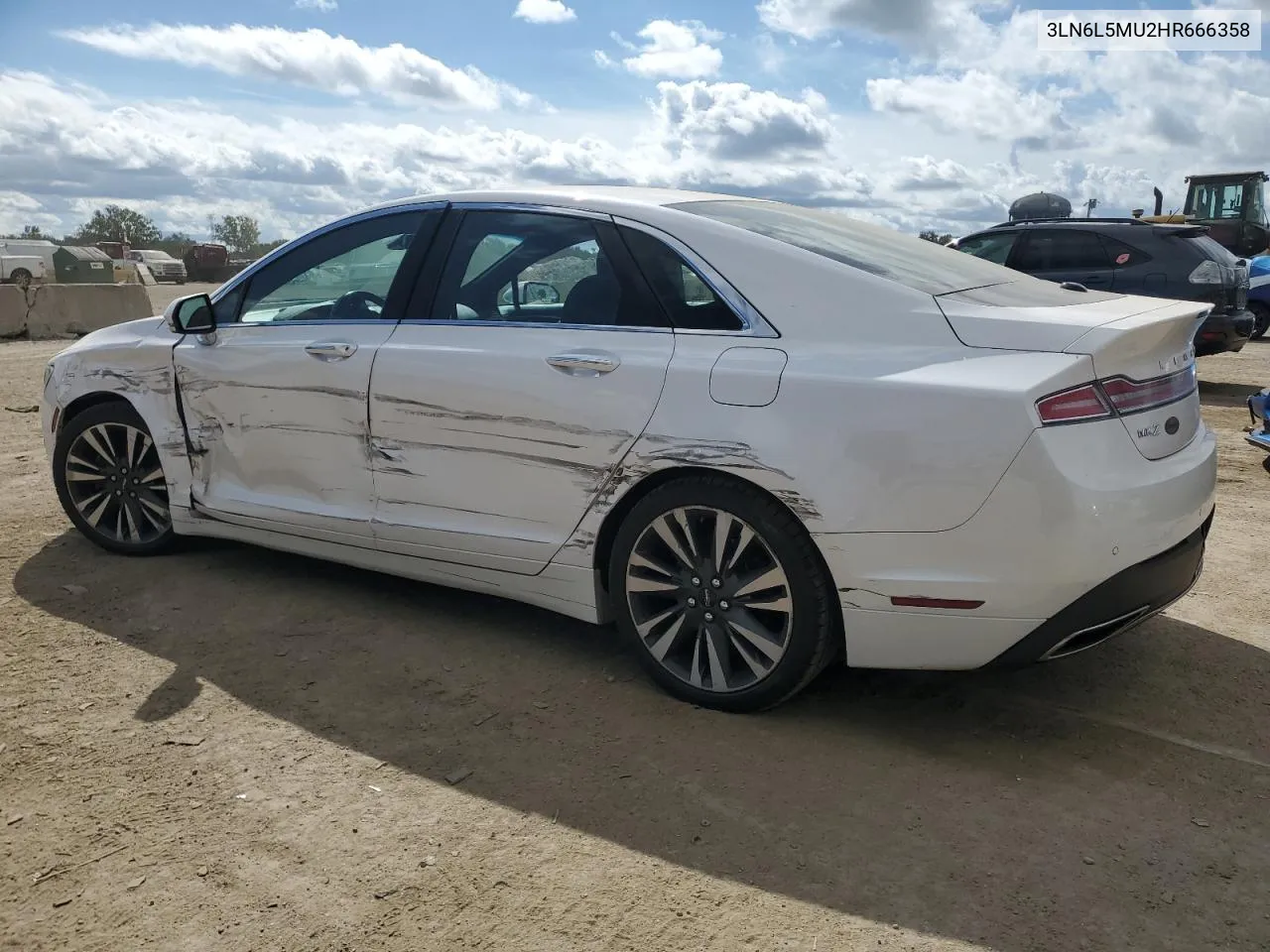 2017 Lincoln Mkz Hybrid Reserve VIN: 3LN6L5MU2HR666358 Lot: 69179004