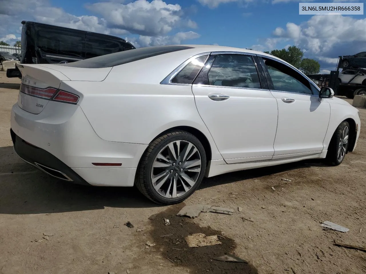 2017 Lincoln Mkz Hybrid Reserve VIN: 3LN6L5MU2HR666358 Lot: 69179004