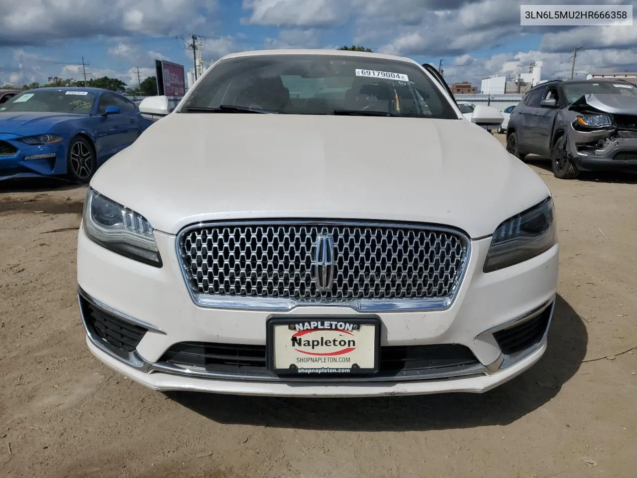 3LN6L5MU2HR666358 2017 Lincoln Mkz Hybrid Reserve