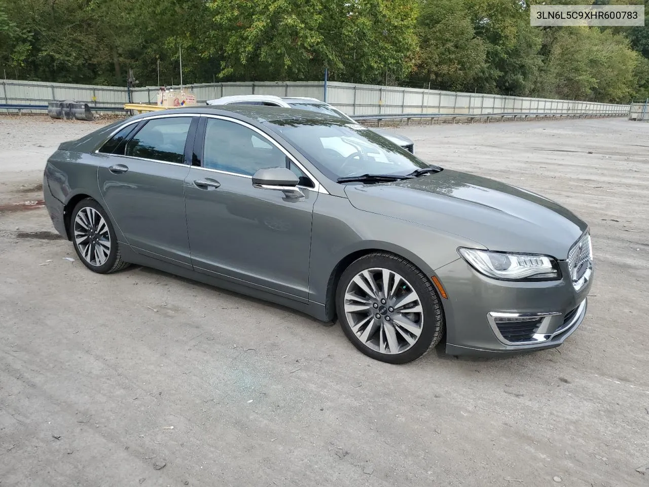 2017 Lincoln Mkz Select VIN: 3LN6L5C9XHR600783 Lot: 69267944