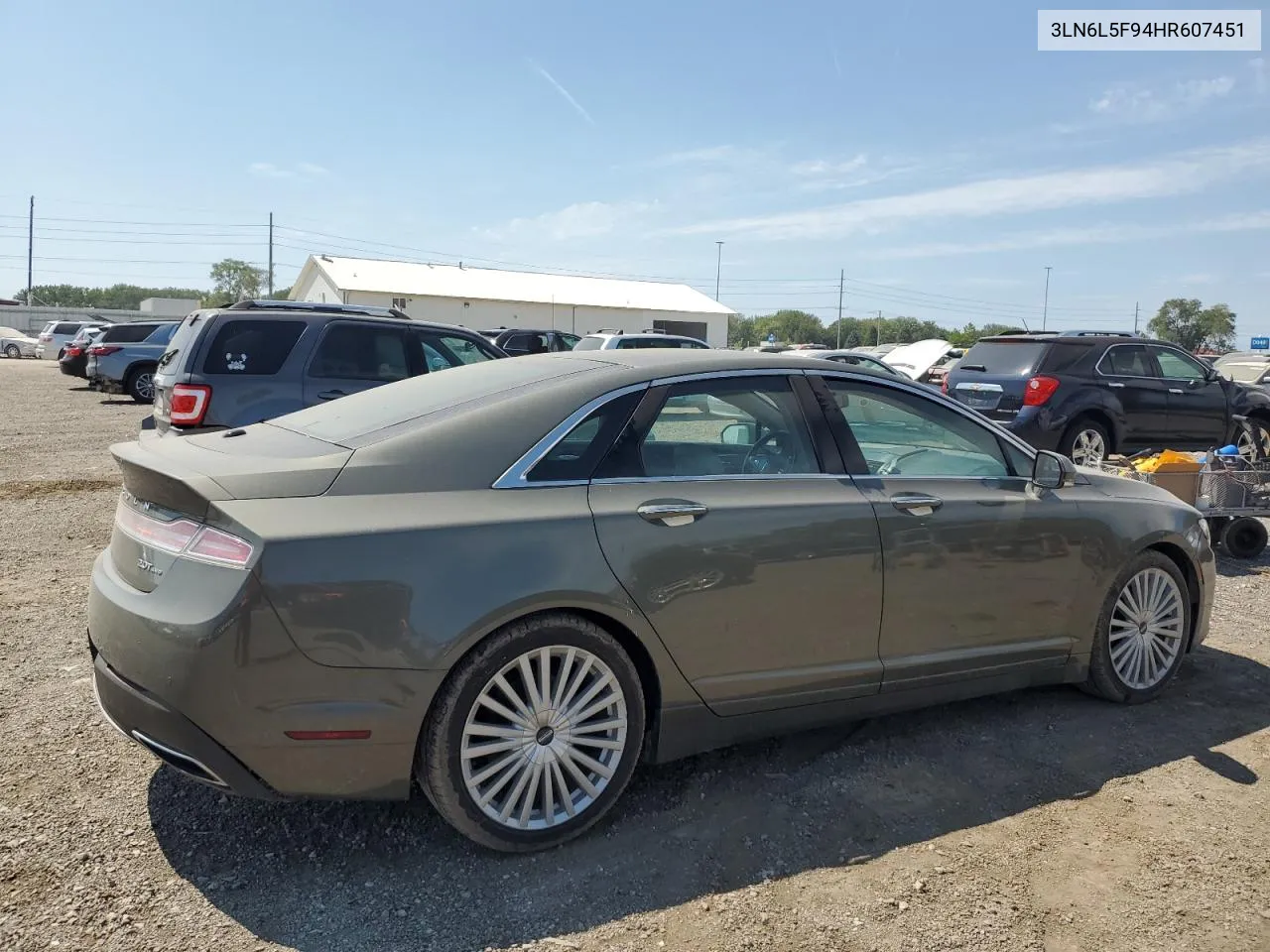 2017 Lincoln Mkz Reserve VIN: 3LN6L5F94HR607451 Lot: 69290074