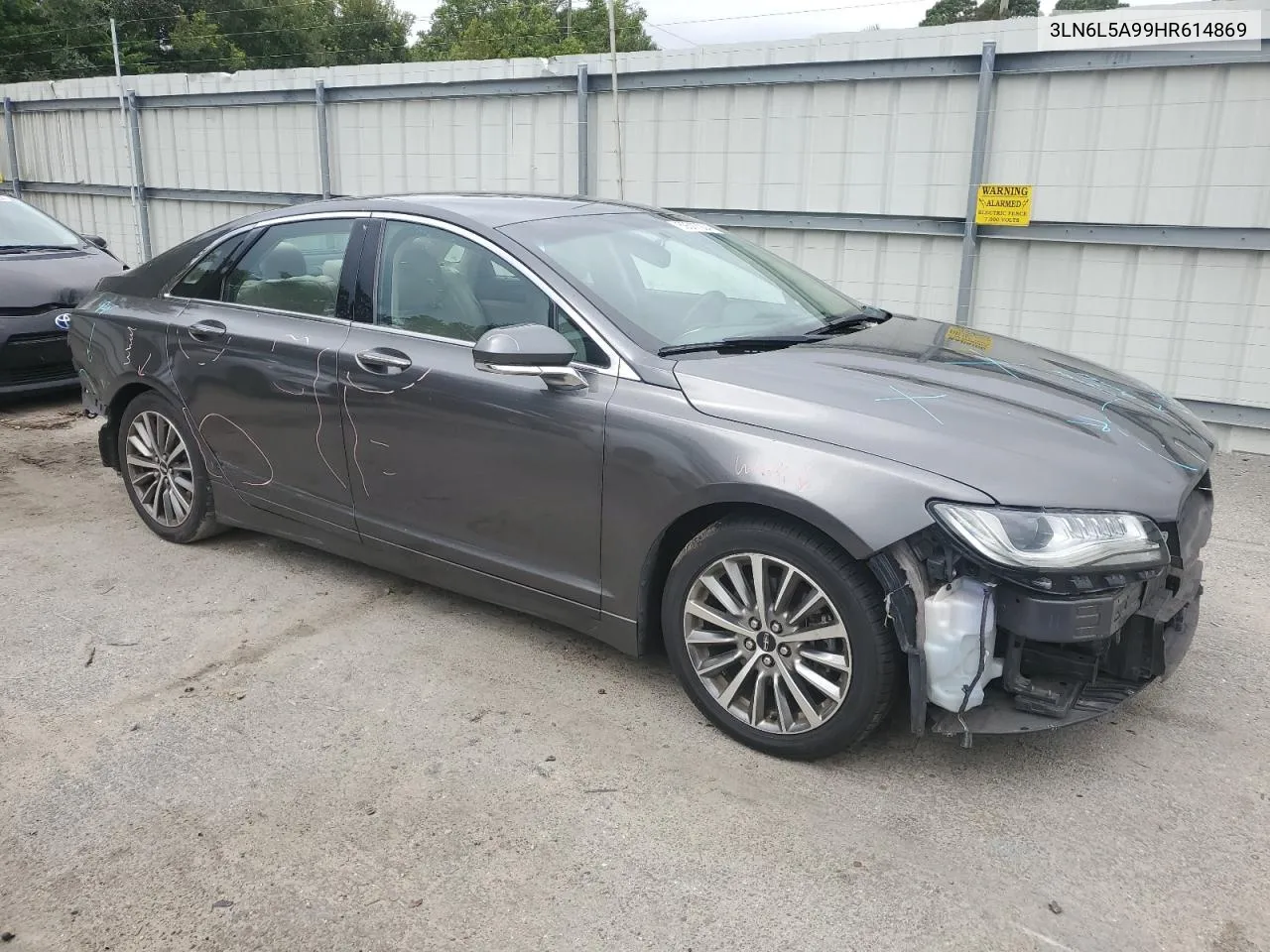 2017 Lincoln Mkz Premiere VIN: 3LN6L5A99HR614869 Lot: 69377004