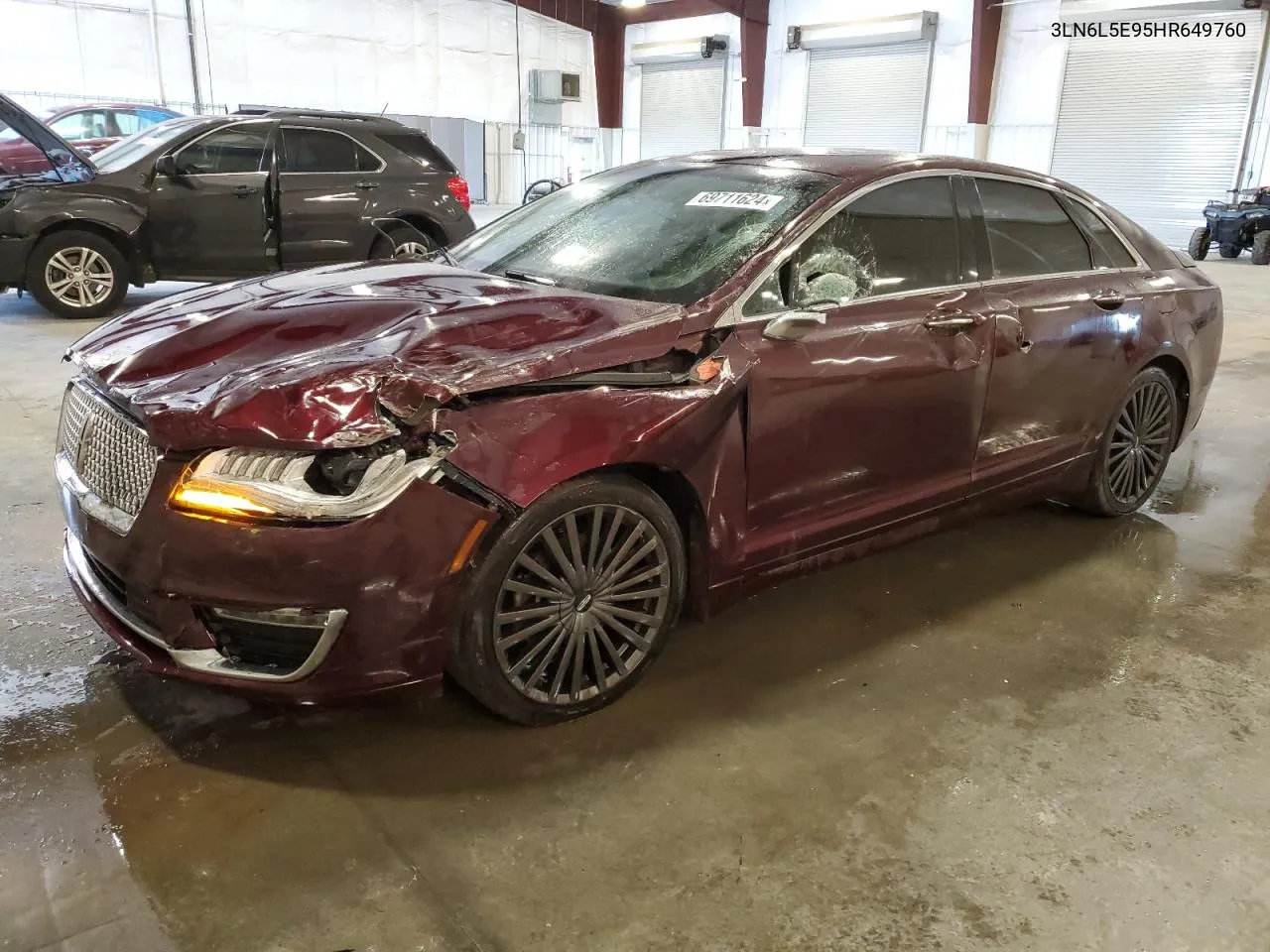 2017 Lincoln Mkz Reserve VIN: 3LN6L5E95HR649760 Lot: 69711624