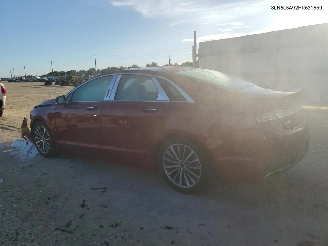 2017 Lincoln Mkz Premiere VIN: 3LN6L5A92HR631559 Lot: 69810804