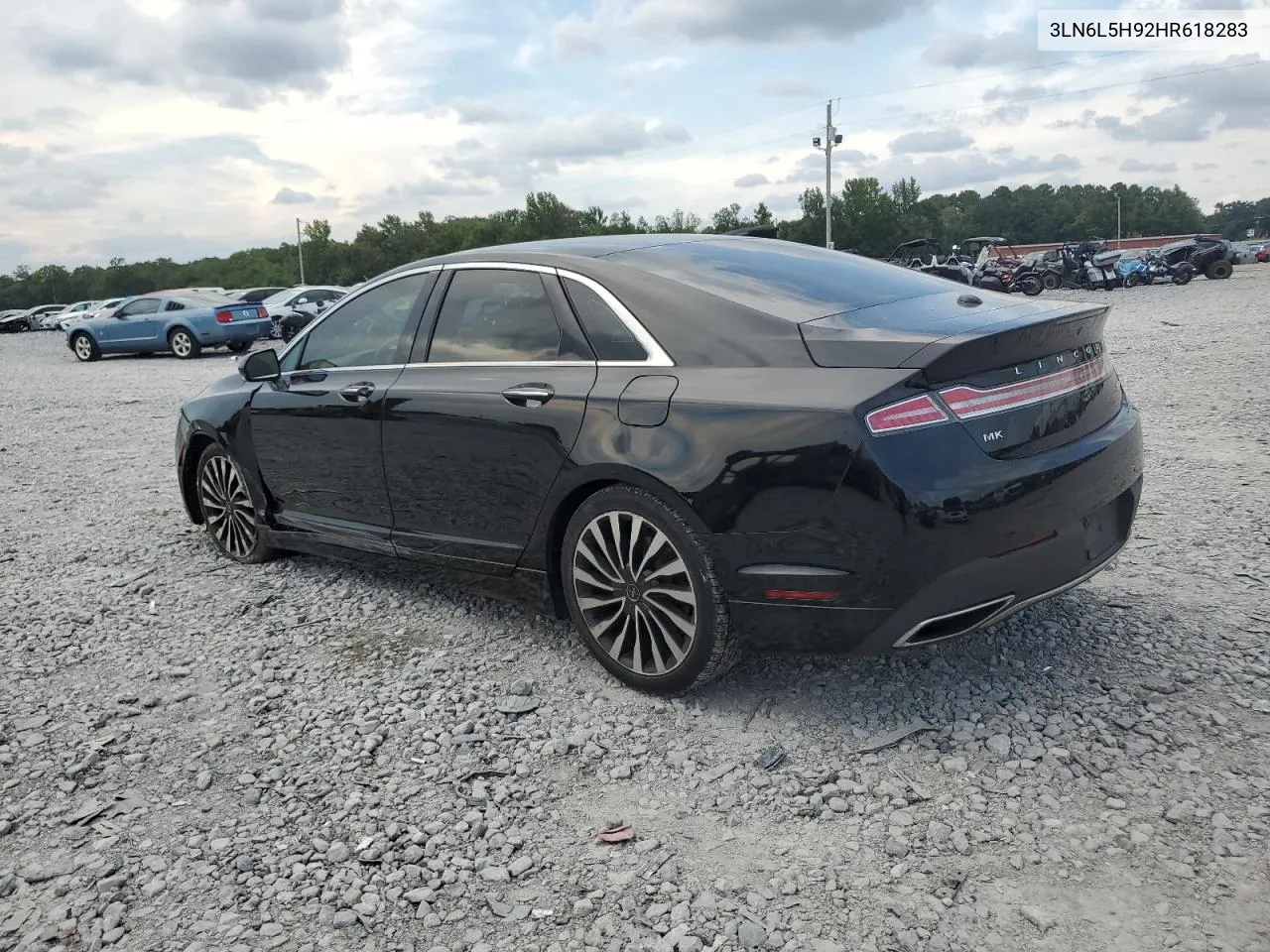 2017 Lincoln Mkz Black Label VIN: 3LN6L5H92HR618283 Lot: 70046734