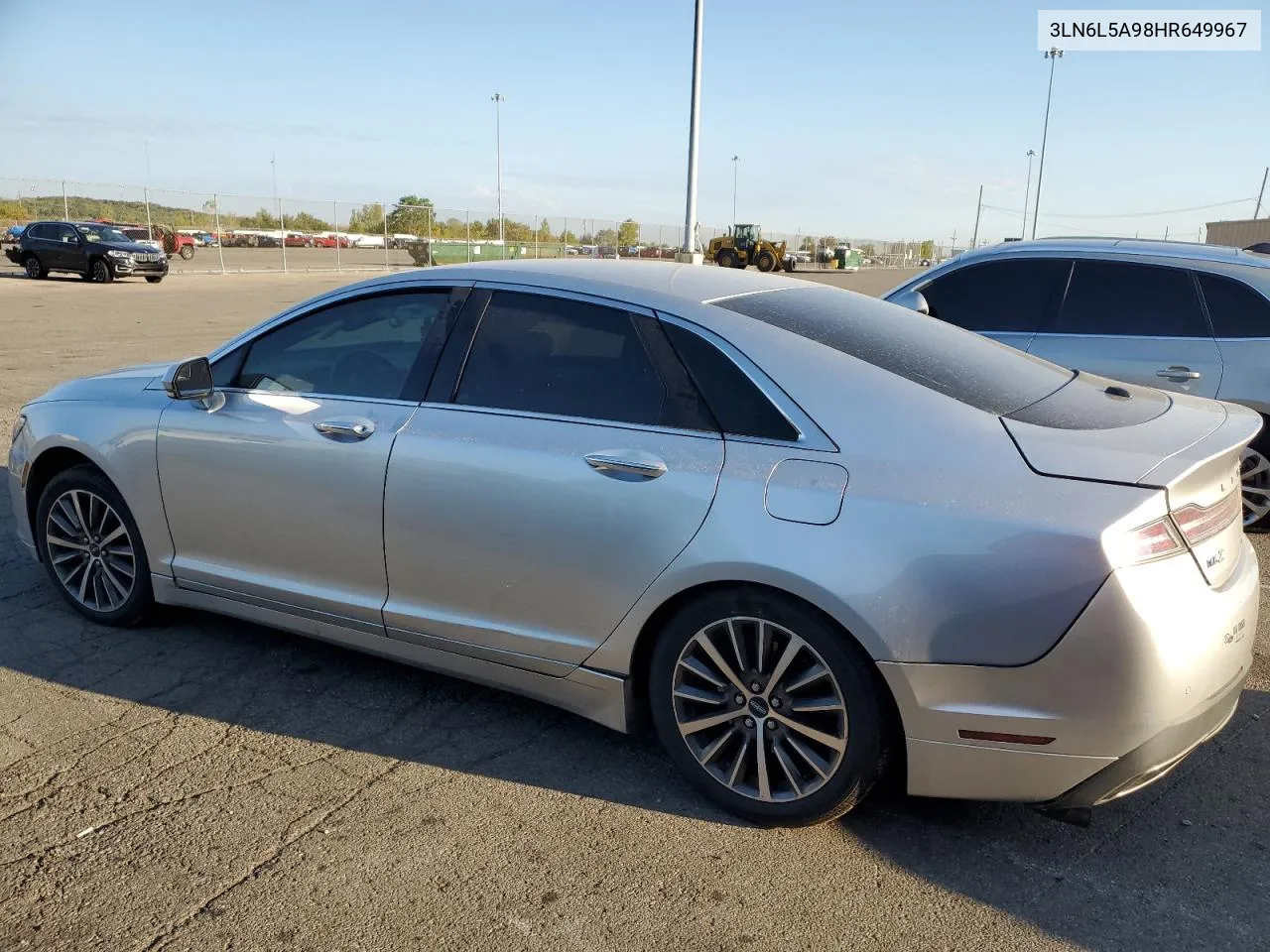 3LN6L5A98HR649967 2017 Lincoln Mkz Premiere