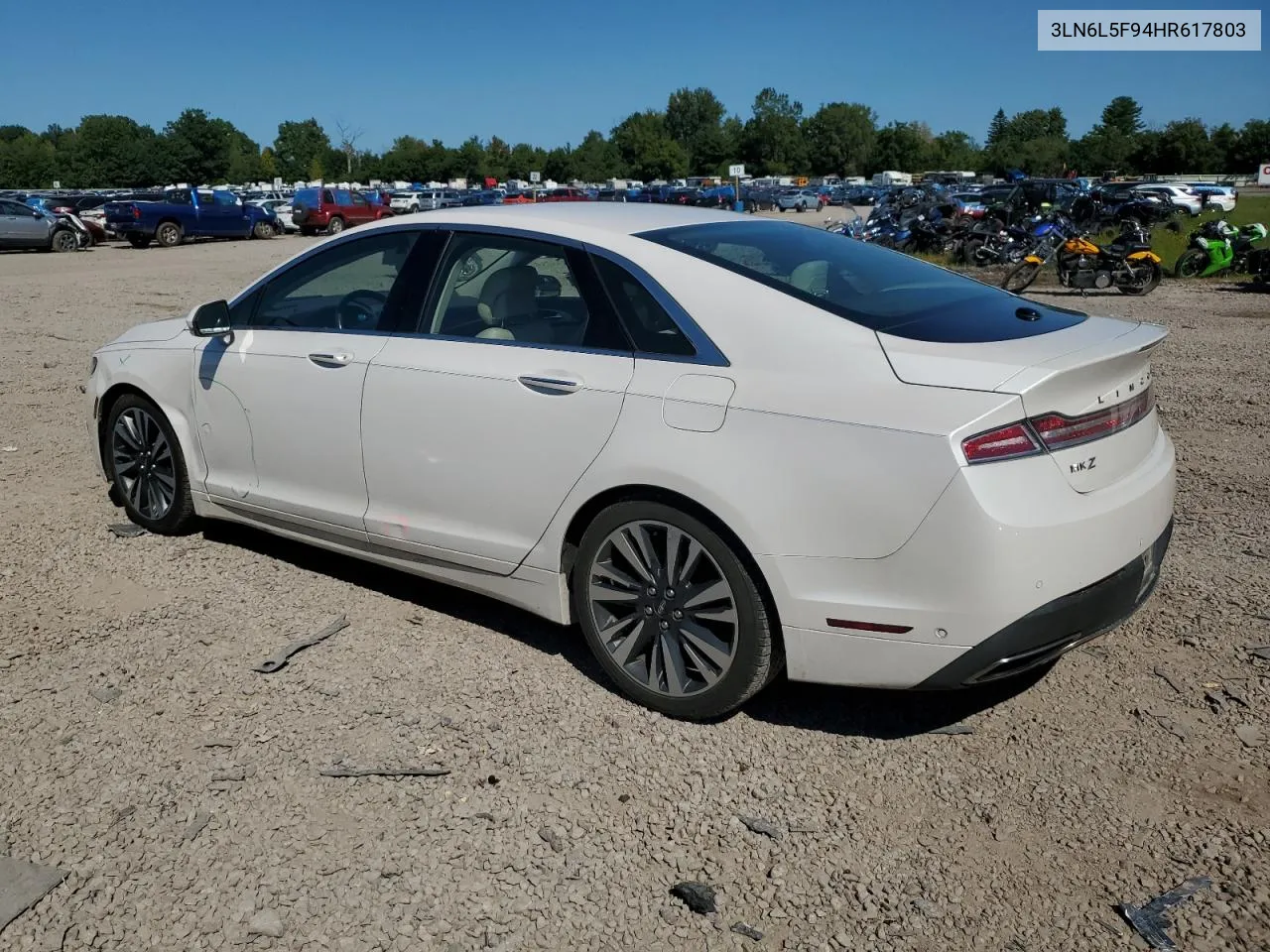 3LN6L5F94HR617803 2017 Lincoln Mkz Reserve