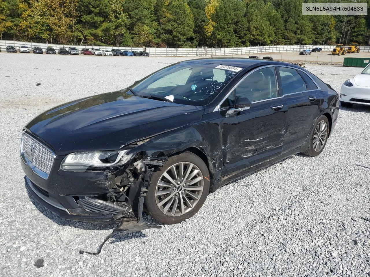 3LN6L5A94HR604833 2017 Lincoln Mkz Premiere