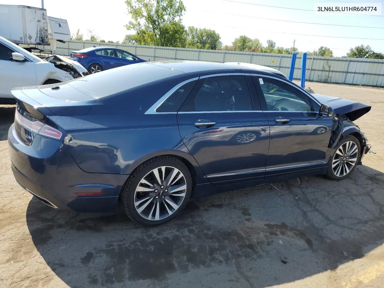 3LN6L5LU1HR604774 2017 Lincoln Mkz Hybrid Select