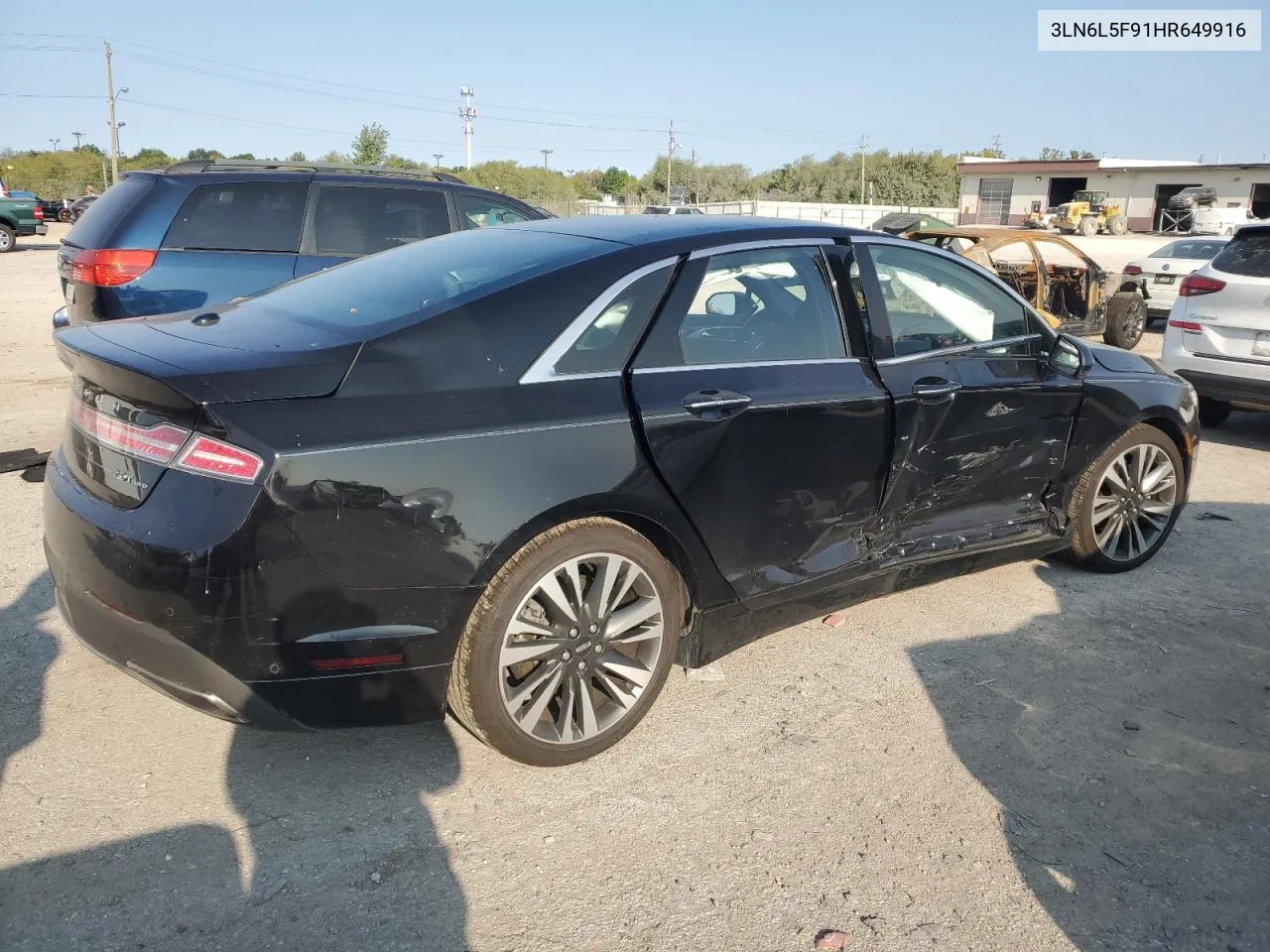 2017 Lincoln Mkz Reserve VIN: 3LN6L5F91HR649916 Lot: 70746924