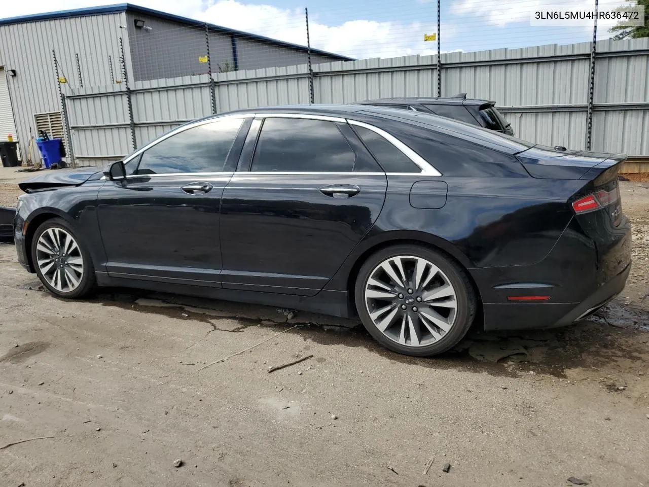 2017 Lincoln Mkz Hybrid Reserve VIN: 3LN6L5MU4HR636472 Lot: 71213834