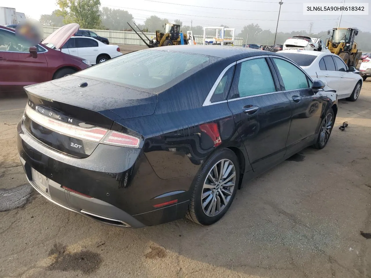 2017 Lincoln Mkz Premiere VIN: 3LN6L5A90HR618342 Lot: 71314304