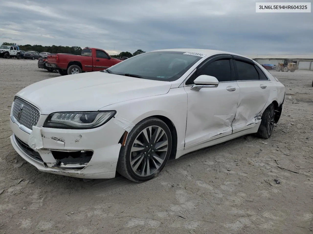 2017 Lincoln Mkz Reserve VIN: 3LN6L5E94HR604325 Lot: 71443934