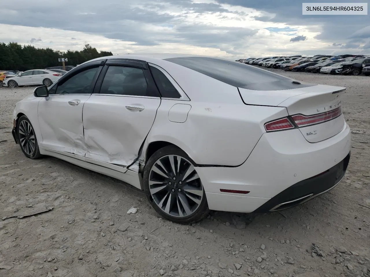 2017 Lincoln Mkz Reserve VIN: 3LN6L5E94HR604325 Lot: 71443934