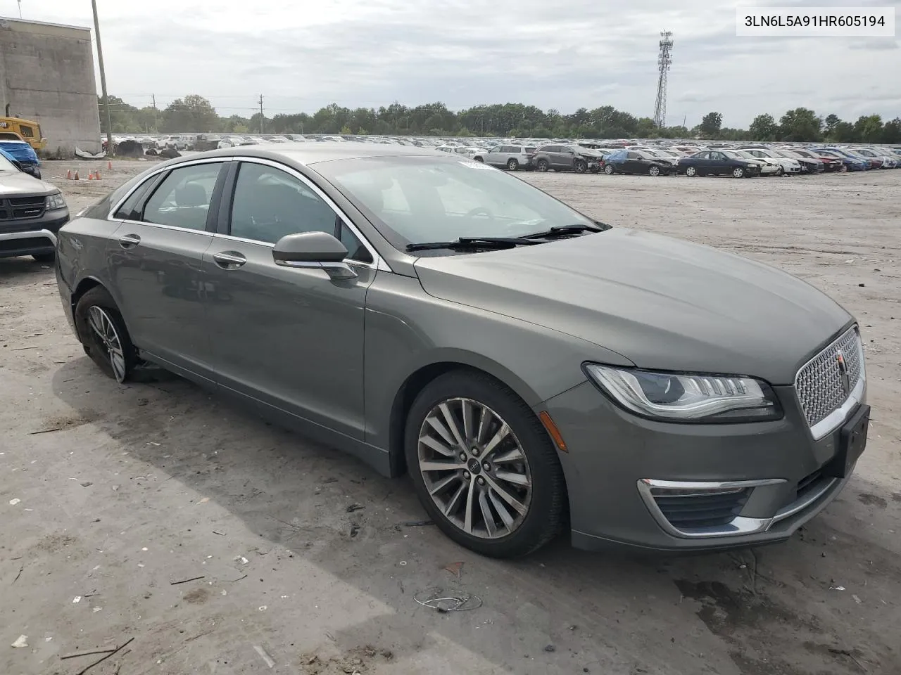 2017 Lincoln Mkz Premiere VIN: 3LN6L5A91HR605194 Lot: 71595374