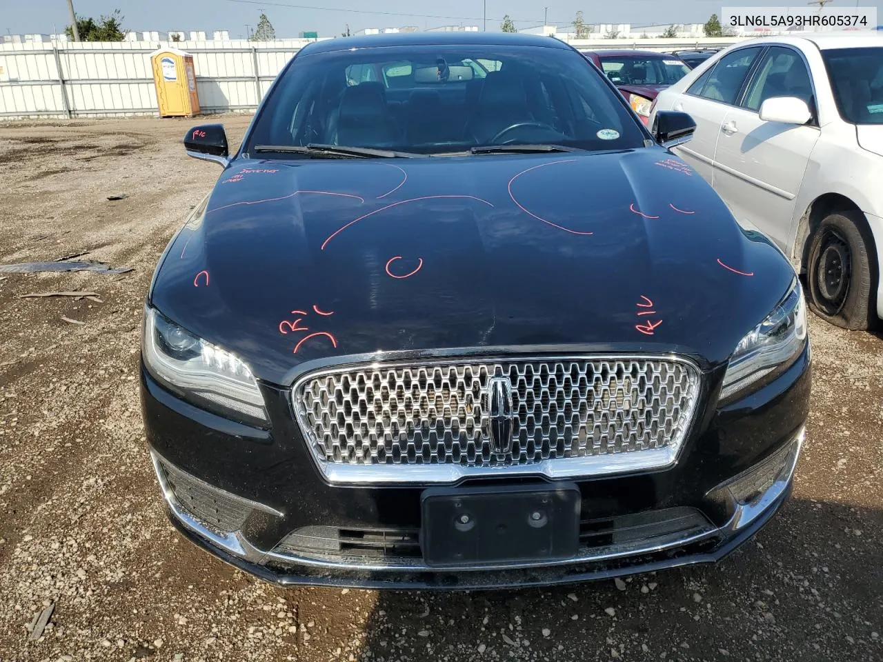 2017 Lincoln Mkz Premiere VIN: 3LN6L5A93HR605374 Lot: 71662014