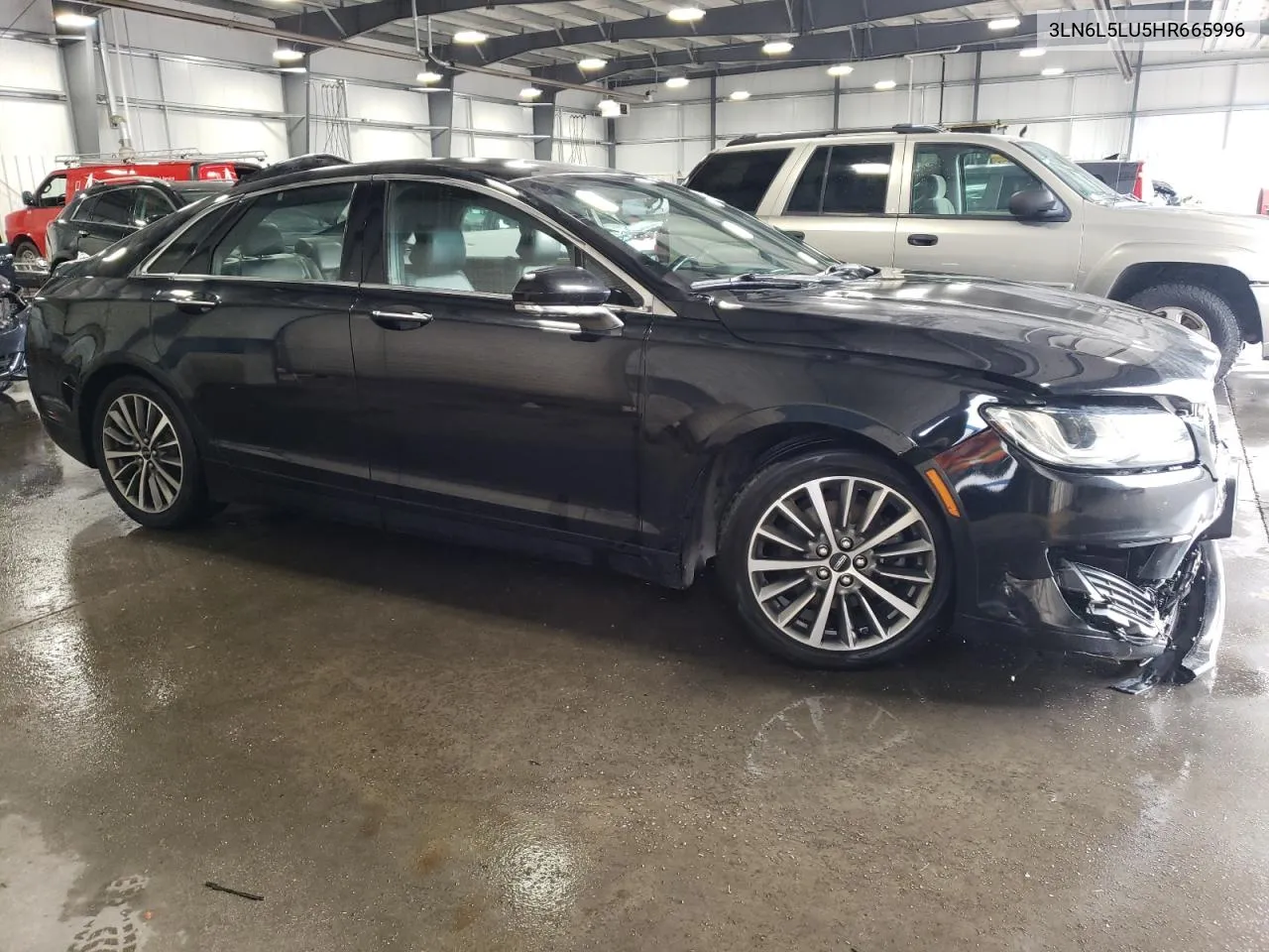 2017 Lincoln Mkz Hybrid Select VIN: 3LN6L5LU5HR665996 Lot: 71969224