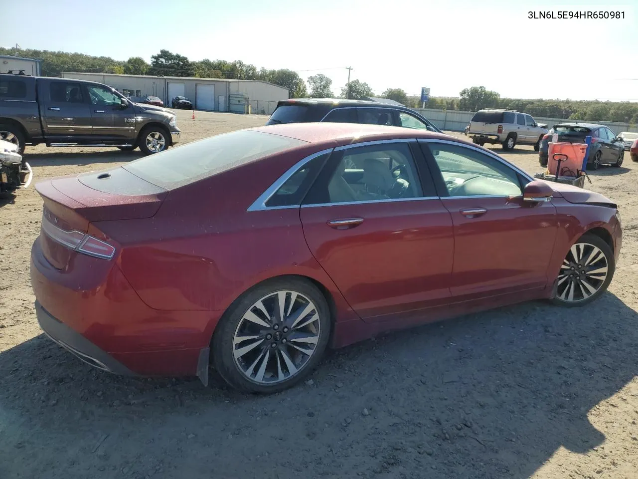 3LN6L5E94HR650981 2017 Lincoln Mkz Reserve