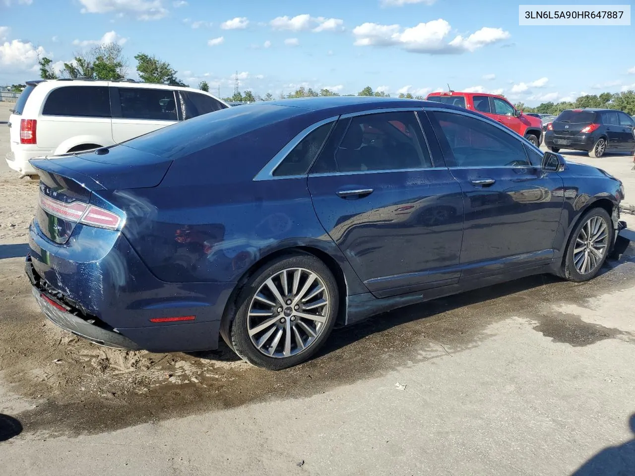 2017 Lincoln Mkz Premiere VIN: 3LN6L5A90HR647887 Lot: 72684304