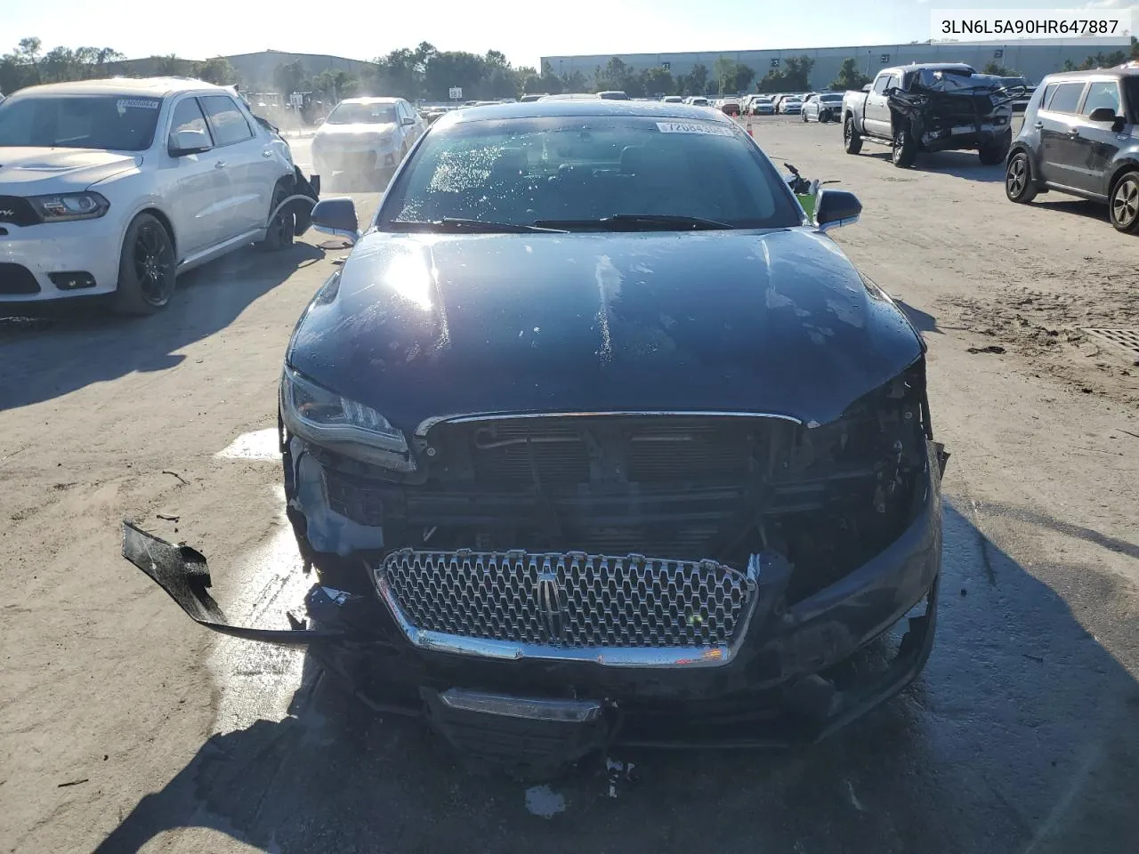 3LN6L5A90HR647887 2017 Lincoln Mkz Premiere