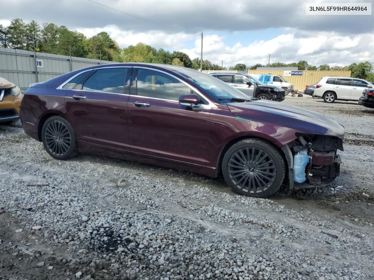 3LN6L5F99HR644964 2017 Lincoln Mkz Reserve