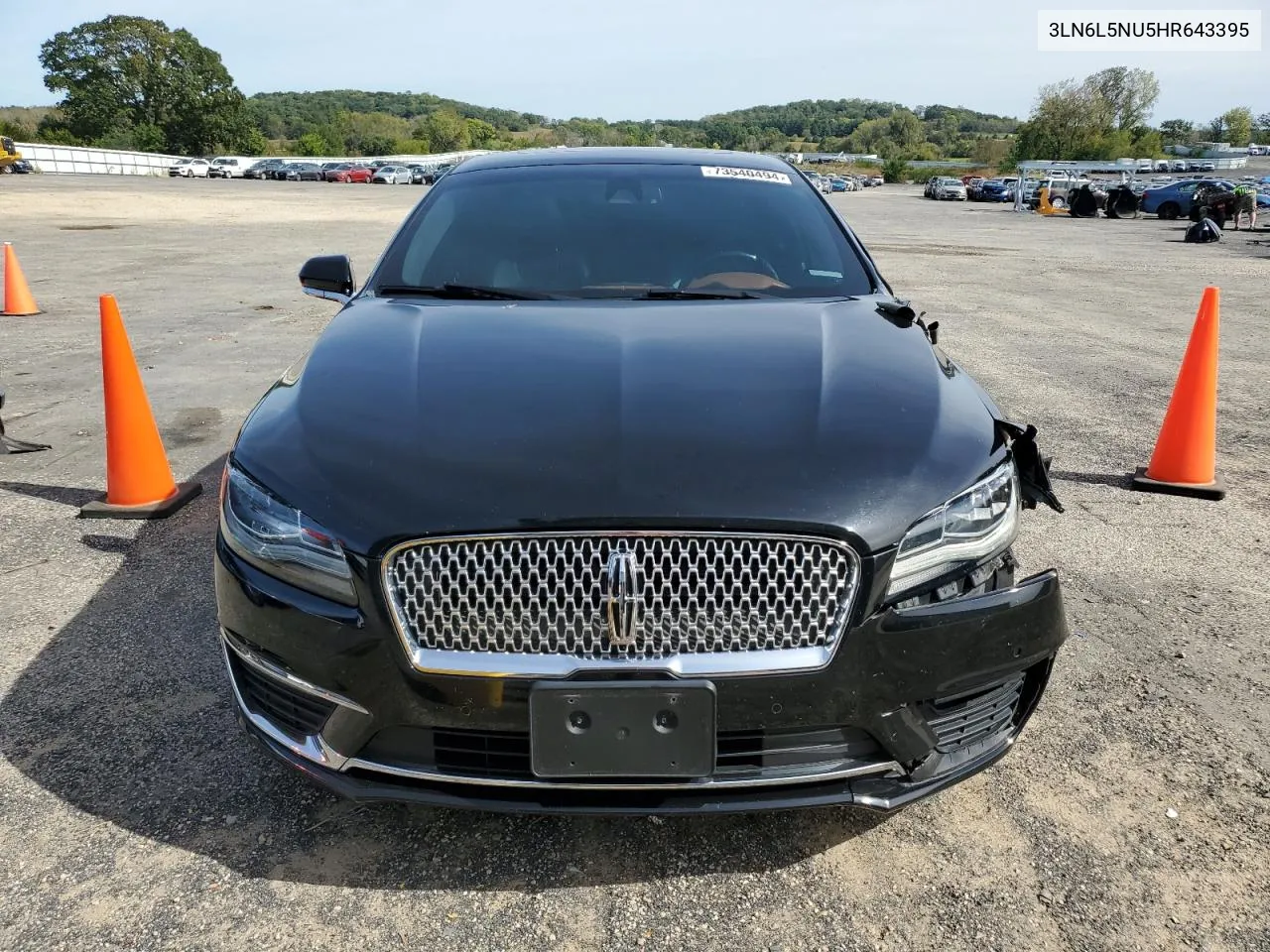 2017 Lincoln Mkz Hybrid Black Label VIN: 3LN6L5NU5HR643395 Lot: 73540494