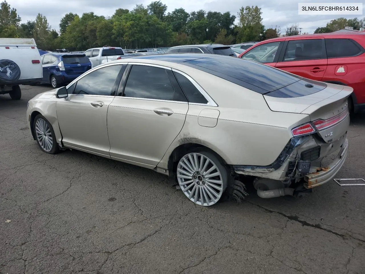 3LN6L5FC8HR614334 2017 Lincoln Mkz Reserve